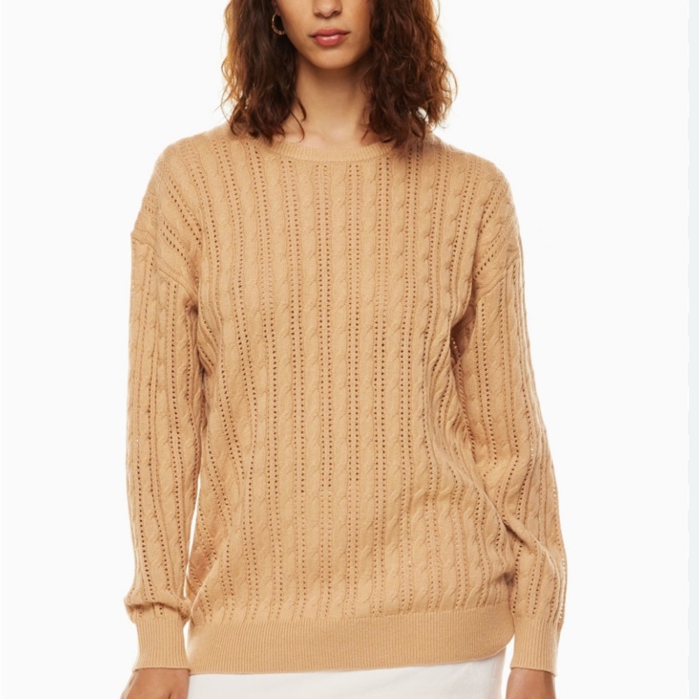Library Cable Knit Sweater